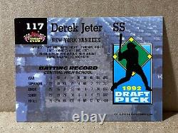 1993 Stadium Club Murphy Derek Jeter Rookie Card RC No. 117 New York Yankees