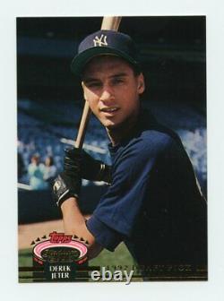 1993 Stadium Club Murphy Rookie #117 Derek Jeter New York Yankees