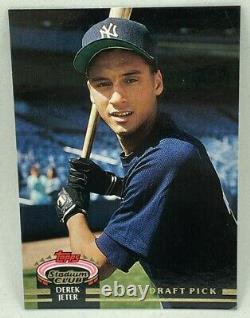 1993 Topps Stadium Club Derek Jeter Murphy #117 Rookie Card RC New York Yankees