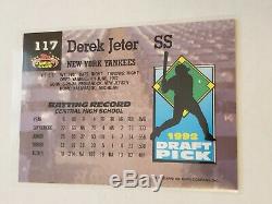 1993 Topps Stadium Club Derek Jeter Rookie #117 Murphy RC HOF New York Yankees