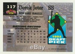 1993 Topps Stadium Club Murphy #117 Derek Jeter, NM/MT. New York Yankees. Rookie