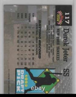 1993 Topps Stadium Club Murphy Derek Jeter Rookie New York Yankees #117