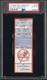 1995 Derek Jeter First Hit, Rbi In New York Ticket Stub Yankees The Captain Psa