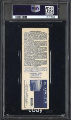 1995 Derek Jeter First Hit, RBI In New York Ticket Stub Yankees The Captain PSA