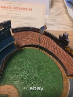 1996 Danbury Mint Yankees Stadium In Box W. /papers. #d3240. Rare