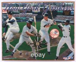 1996 NY YANKEES STARLINE 16x20 OLD STADIUM WALL CLOCK CONE BOGGS ONEILL WILLIAMS