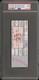 1998 New York Yankees Full Ticket Apr 15 @ Shea Beam Collapsed Stadium Psa 10 5