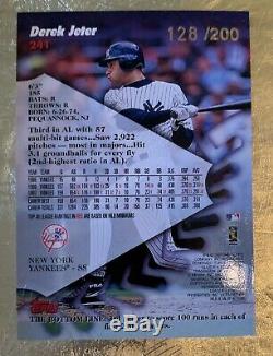 1998 Topps Stadium Club FIRST DAY ISSUE Derek Jeter New York Yankees SP /200