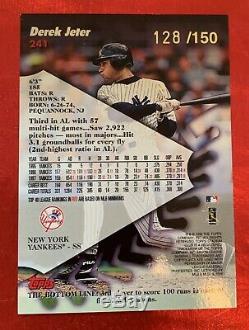 1998 Topps Stadium Club ONE OF A KIND Derek Jeter New York Yankees SP /150