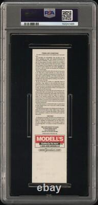1999 New York Yankees Full Ticket Tigers Apr 9 Opening Day Stadium Psa 8 489