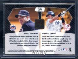 2000 Stadium Club Co-Signers Auto Derek Jeter Ray Ordonez NM/MT