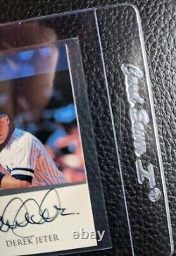 2000 Stadium Club Derek Jeter Nomar Garciaparra Autograph New York Yankees Hof
