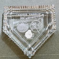 2000 Subway Series New York Mets vs. New York Yankees Waterford Crystal No. 213