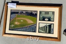 2003 Framed Photographer Signed Original NY Yankees Stadium Photos