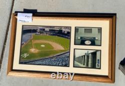 2003 Framed Photographer Signed Original NY Yankees Stadium Photos