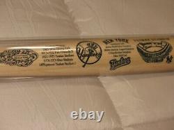 2005 Gridworks Yankee Stadium History Bat #1820/5000 Cooperstown Collection