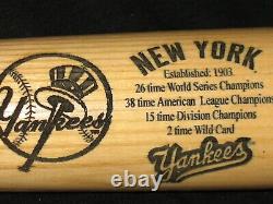 2005 Gridworks Yankee Stadium History Bat #1820/5000 Cooperstown Collection