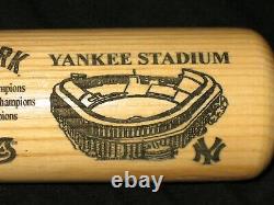 2005 Gridworks Yankee Stadium History Bat #1820/5000 Cooperstown Collection