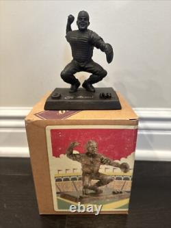 2005 Yogi Berra Autograph, Hormel Dilusso Deli Statue