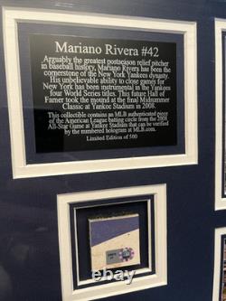 2008 Game Used On Deck Circle Piece Mlb All Star Game Old Yankee Stadium Mariano