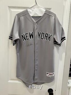 2008 JETER AUTHENTIC SIGNED Jersey Majestic COA OLD YANKEE STADIUM PATCH