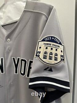 2008 JETER AUTHENTIC SIGNED Jersey Majestic COA OLD YANKEE STADIUM PATCH