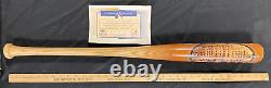 2008 MLB Yankees Stadium 85 Years Wooden Baseball Bat #RD/2008 With COA (NH)