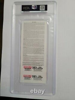 2008 New York Ny Yankee Stadium Final Game Ticket Psa 5