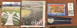 2008 New York Yankees Old Yankee Stadium Last Game Collection withTicket Stub