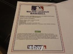 2008 New York Yankees Stadium All-Star Futures GAME USED Baseball AUTOGRAPH MLB