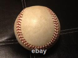 2008 New York Yankees Stadium All-Star Futures GAME USED Baseball AUTOGRAPH MLB