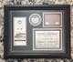 2008 Old Yankee Stadium Final Game 13 X 16 Display With Ticket & Dirt Withcoa