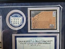 2008 Old Yankee Stadium Final Game 13 x 16 Display with Ticket & Dirt withCOA