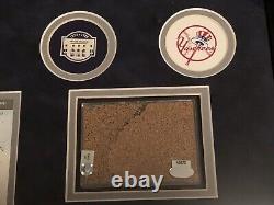 2008 Old Yankee Stadium Steiner Sports Lineup Card/ Ticket Stub/dirt Collectible