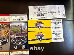 2008 Yankee Stadium MLB All Star Week Ticket Package Huge Rare