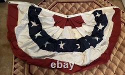 2009 Game Used NY YANKEES WORLD SERIES BUNTING YANKEE STADIUM MLB AUTHENTIC