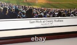 2009 Inaugural Game at Yankee Stadium copy signatures Panoramic Poster #2063