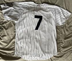 2009 Majestic New York Yankees #7 Mickey Mantle Baseball Jersey New Stadium Year