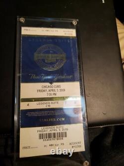 2009 New York Yankee Stadium Inaugural FIRST GAME PLAYED TRUE OPENING FullTicket
