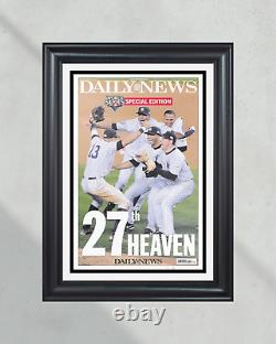 2009 New York Yankees World Series Framed Newspaper Front Page Print Yankee Stad