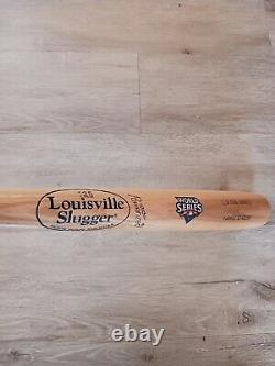 2009 World Series New York Yankees Stadium Louisville Slugger Baseball Bat Rare