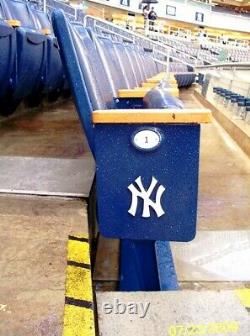 2009 YANKEE STADIUM BOX SEAT SIDE Jeter Judge Mantle Ruth DiMaggio Gehrig Berra