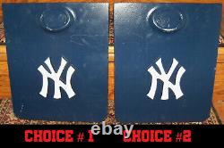 2009 YANKEE STADIUM BOX SEAT SIDE Jeter Judge Mantle Ruth DiMaggio Gehrig Maris