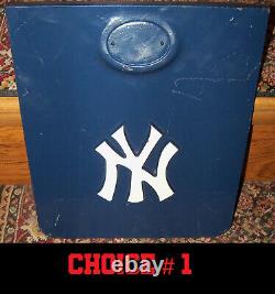 2009 YANKEE STADIUM BOX SEAT SIDE Jeter Judge Mantle Ruth DiMaggio Gehrig Maris