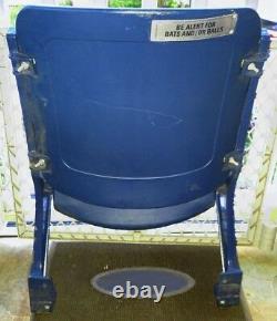 2009 YANKEE STADIUM SEAT Jeter Judge Mantle Ruth Yankees DiMaggio Gehrig Berra