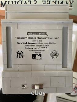 2010 Hawthorne Village Yankee Stadium Home For The Holidays 3 Piece Lighted