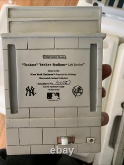 2010 Hawthorne Village Yankee Stadium Home For The Holidays 3 Piece Lighted