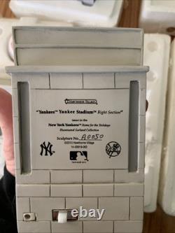 2010 Hawthorne Village Yankee Stadium Home For The Holidays 3 Piece Lighted