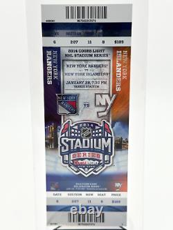 2014 NHL Stadium Series Full Ticket Yankee Stadium New York Rangers NY Islanders