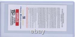 2014 New York Yankees Ticket 9/25 Derek Jeter Final Stadium Game Mickey Mantle